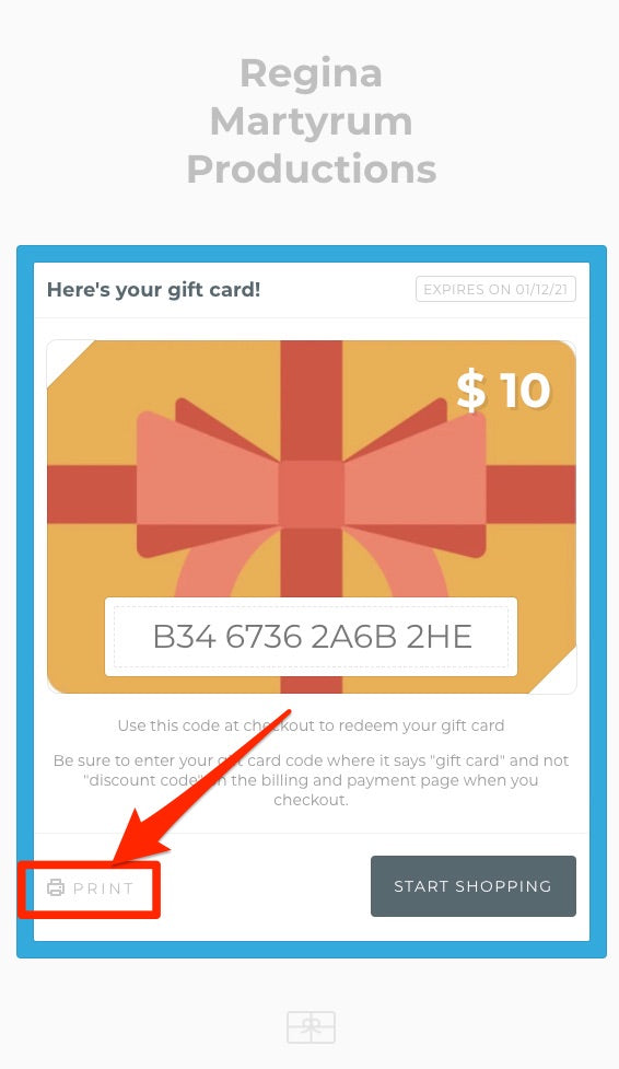 Gift Card