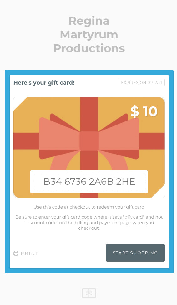 Gift Card